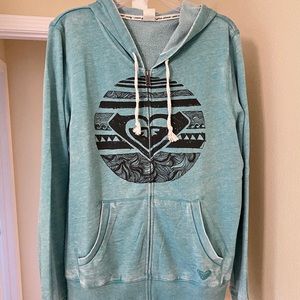 Roxy Zip Up Beach Hoodie